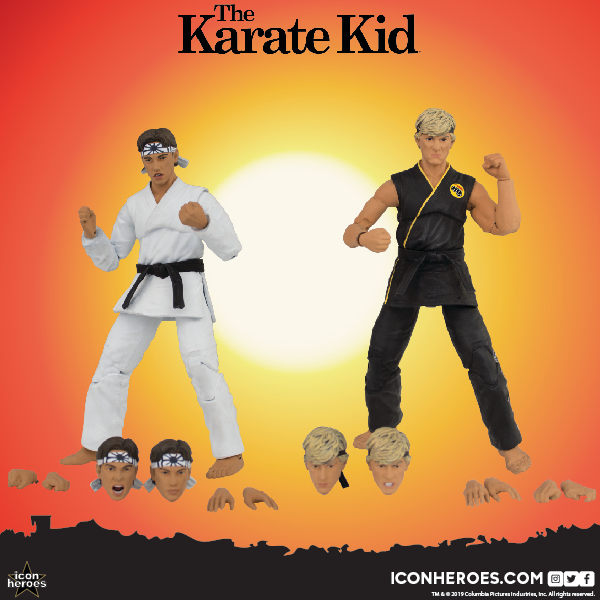 neca karate kid figures